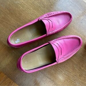G.H. Bass & Co. Weejuns Pink Leather Loafers
